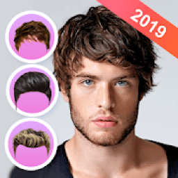 Men Hairstyles Changer आइकन