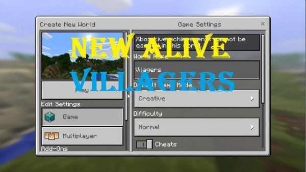 New Alive Villagers Mod screenshot 1