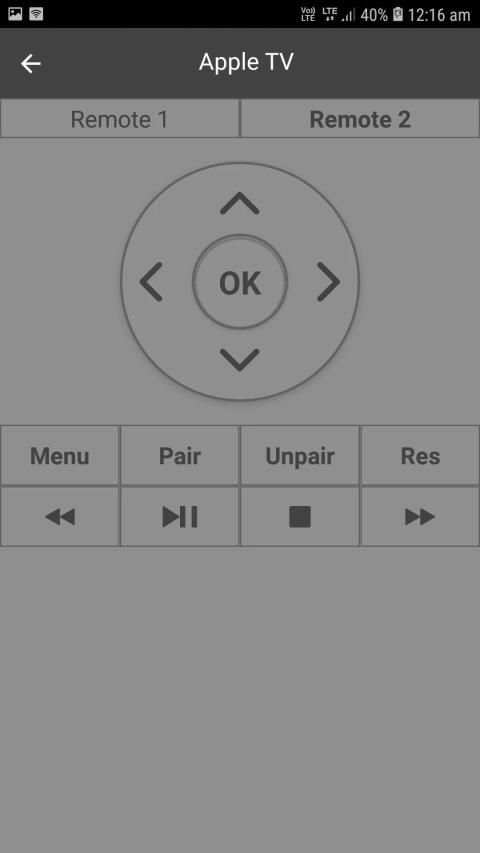 Remote for Appletv स्क्रीनशॉट 2