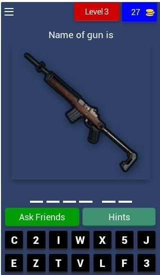 Guess PUBG GUNS screenshot 12