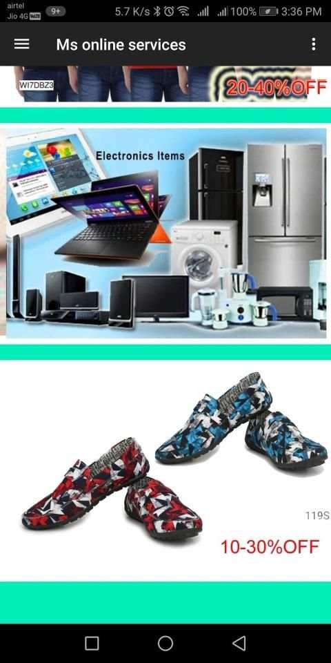 Ms Shoping screenshot 2
