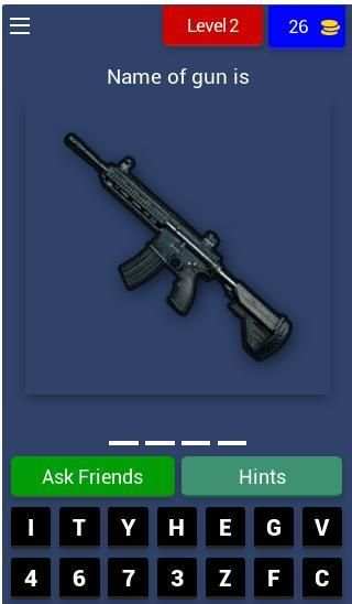 Guess PUBG GUNS screenshot 13