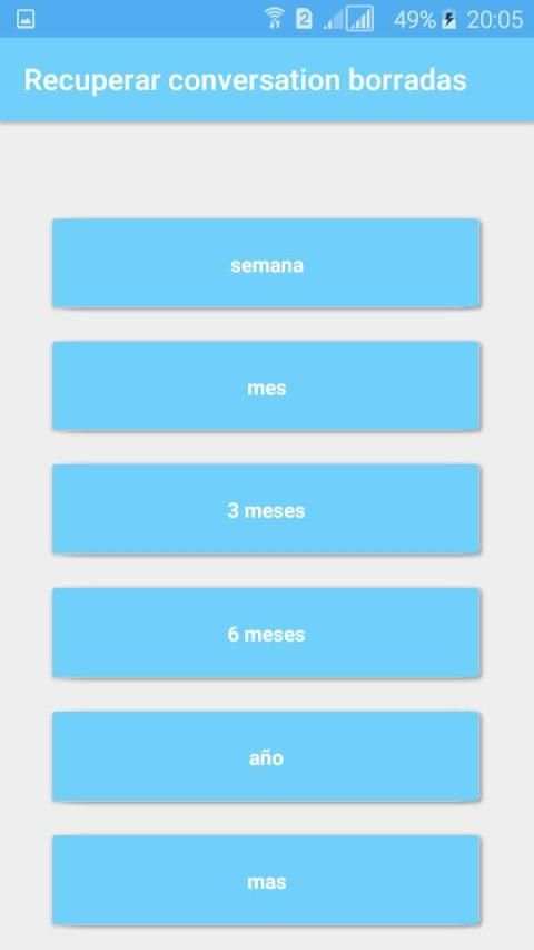 Recuperar conversation borradas screenshot 5