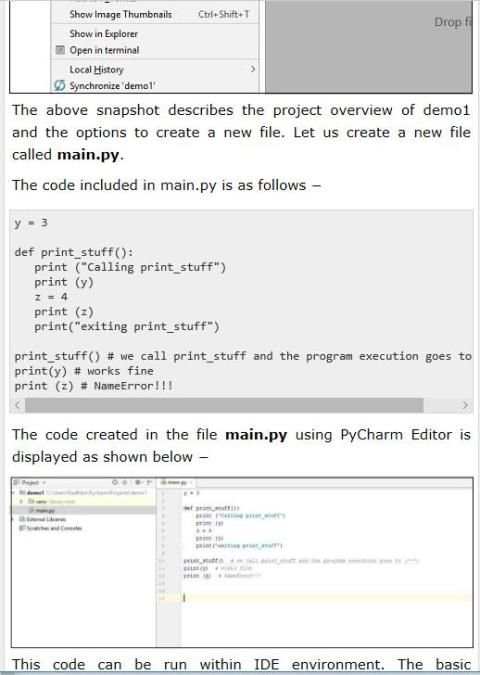 Learn Pycharm (Hand Guide) screenshot 2