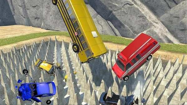 Beam Drive NG Death Stairs Car Crashs screenshot 4