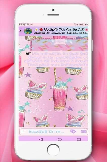 Pink WA Theme Design screenshot 1