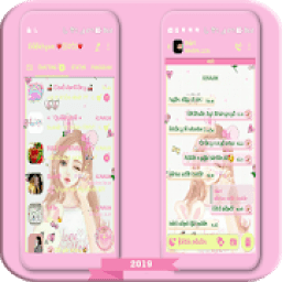 Pink WA Theme Design आइकन