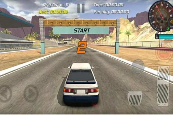 Drift Racing Car X स्क्रीनशॉट 1