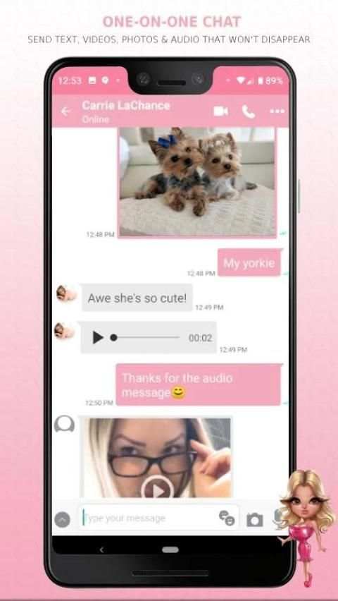 Carrie LaChance Chat screenshot 6