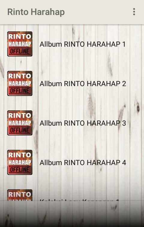 Koleksi RINTO HARAHAP Offline screenshot 3