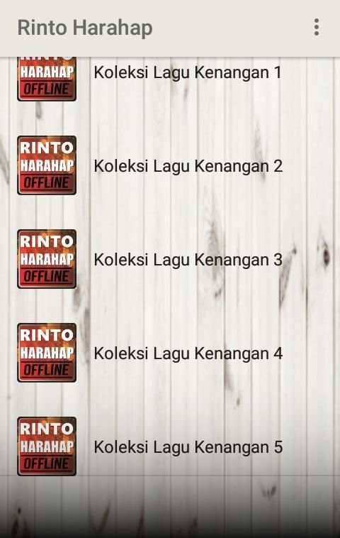 Koleksi RINTO HARAHAP Offline screenshot 2