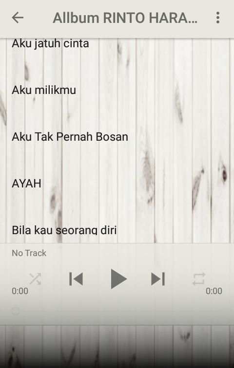 Koleksi RINTO HARAHAP Offline screenshot 1