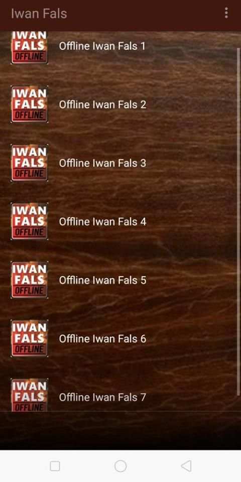 Koleksi Lagu IWAN FALS Offline screenshot 4