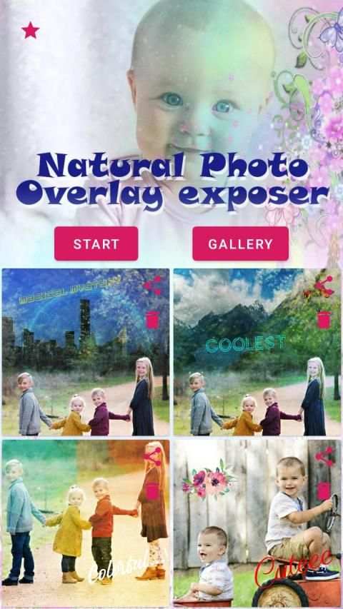 Natural Overlay Exposer Photo Effect Pro स्क्रीनशॉट 6