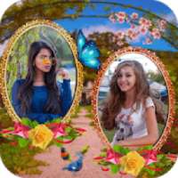 Garden Dual Photo Frames on 9Apps