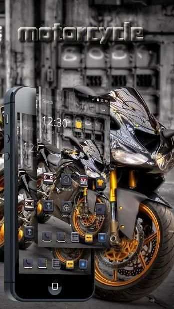 Sport Motorcycle Theme screenshot 2