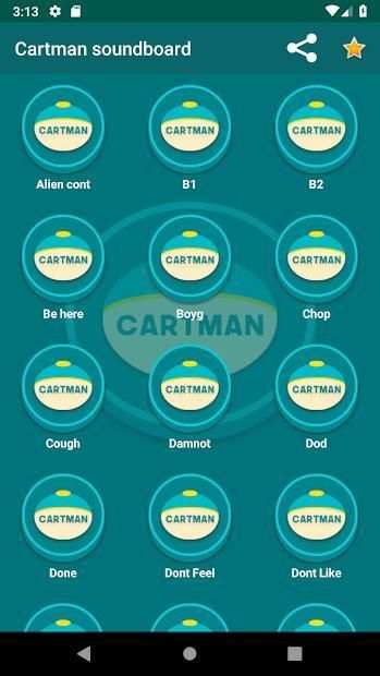 Cartman soundboard screenshot 1