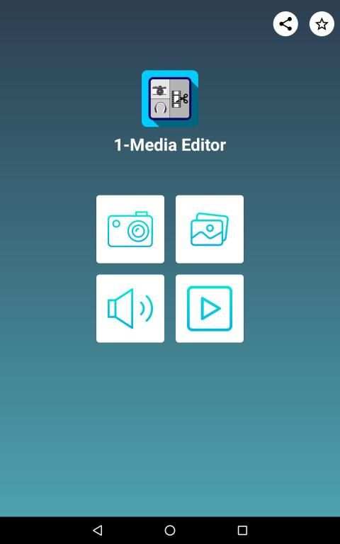 1-Media Editor स्क्रीनशॉट 2