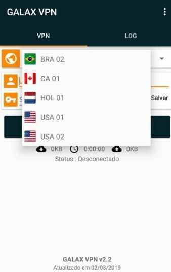 GALAX VPN screenshot 1
