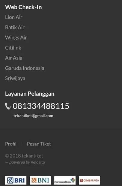 Tekan Tiket screenshot 1