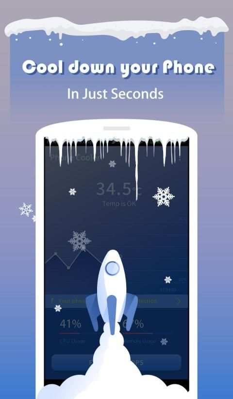 Phone Cooler - CPU Cooling & Memory Clean screenshot 2