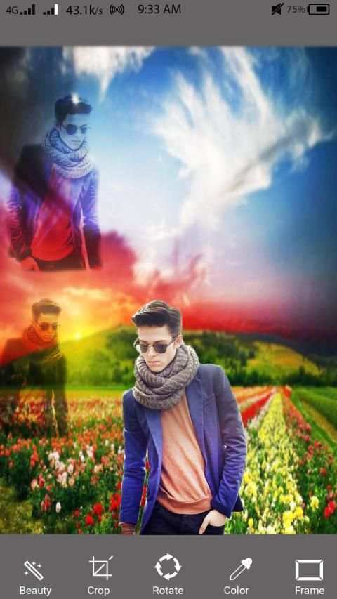 Photo Blender Editor स्क्रीनशॉट 1