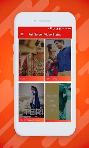 Full Screen Video Status screenshot 6