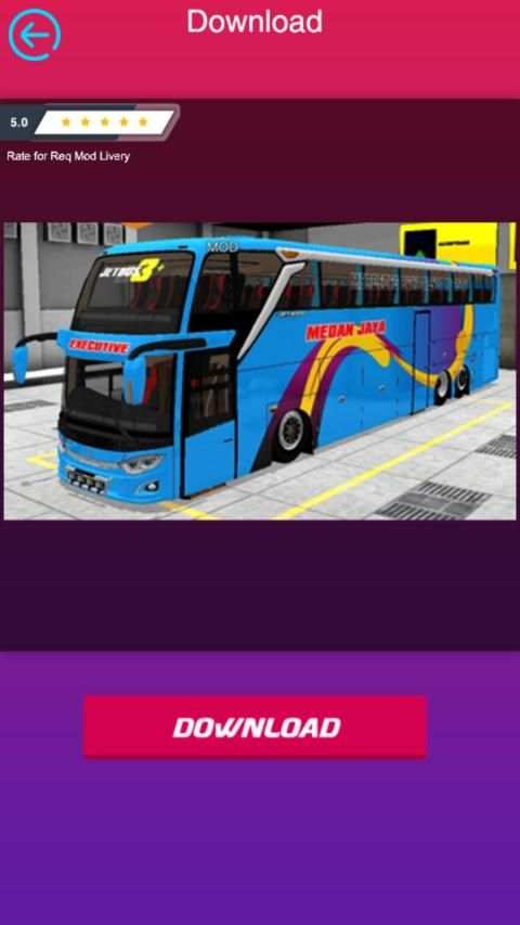 Mod Bus XHD Gunung Harta स्क्रीनशॉट 1