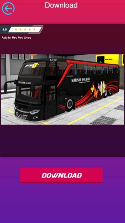 Mod Bus XHD Gunung Harta स्क्रीनशॉट 2
