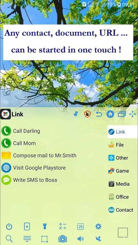 OneTouch Launcher for Android screenshot 8