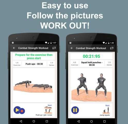 Fighting Workouts - Daily Cardio Boxing Exercises screenshot 3