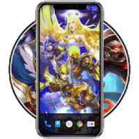 Pro Gamer Wallpaper Moba Action -ML-FF-PUBG-