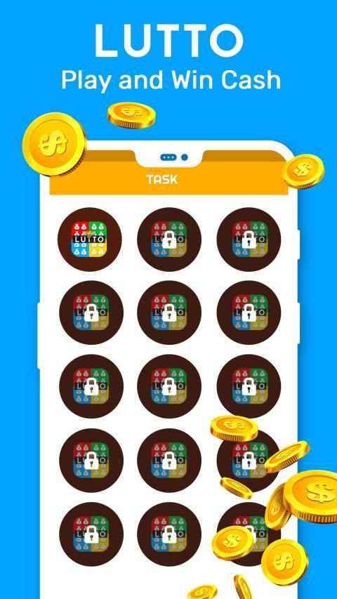 Lutto Cash - Make Money Wallet screenshot 1
