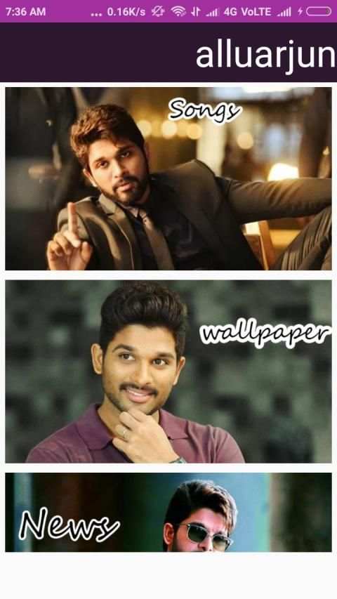 Allu Arjun social media updates screenshot 3