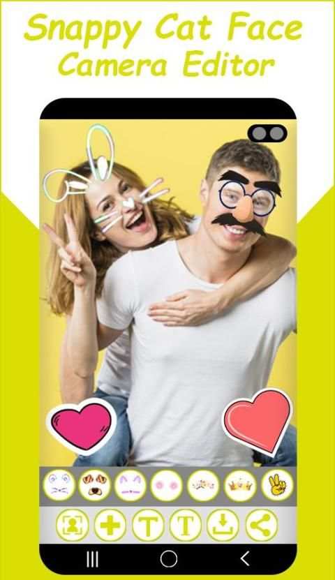 Snappy Cat Face Camera Editor screenshot 5