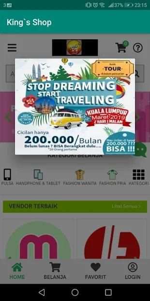 KING'S - Jual beli online screenshot 1