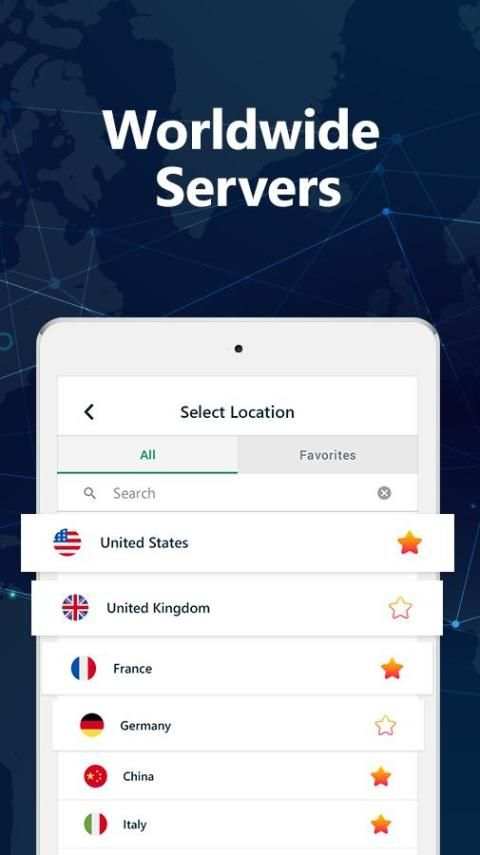 Super VPN - VPN Hotspot screenshot 2