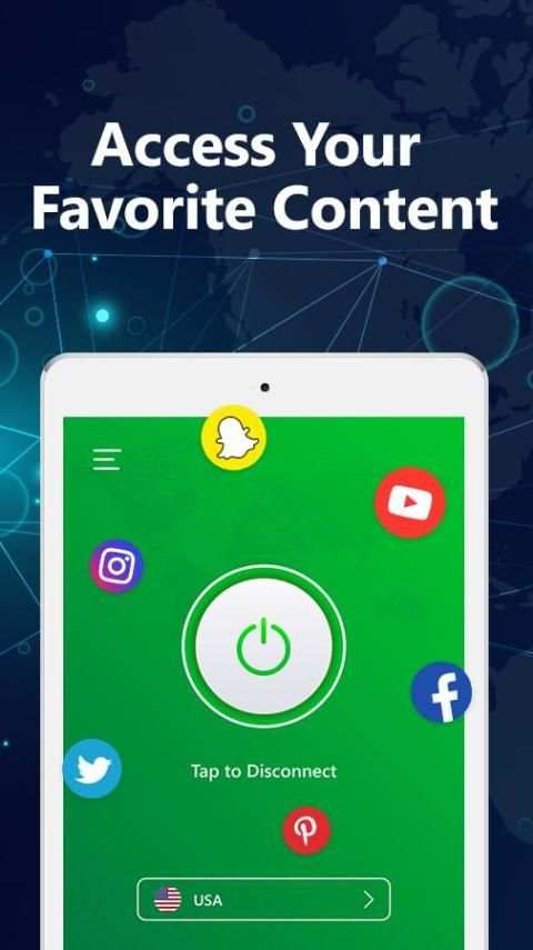 Super VPN - VPN Hotspot screenshot 4