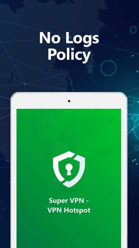 Super VPN - VPN Hotspot screenshot 1