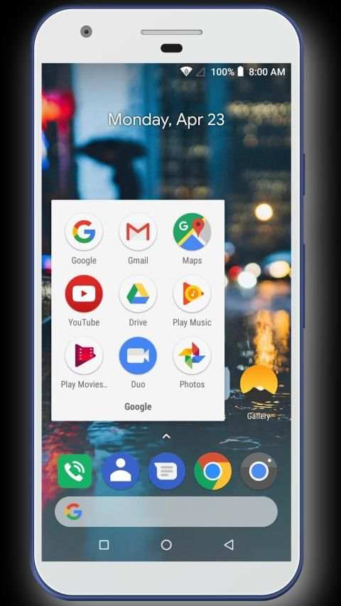Pie Launcher स्क्रीनशॉट 1