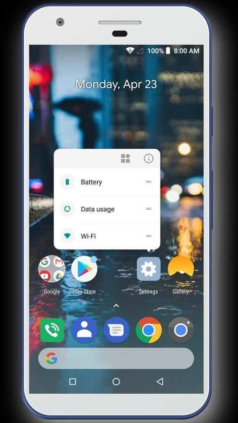 Pie Launcher स्क्रीनशॉट 6