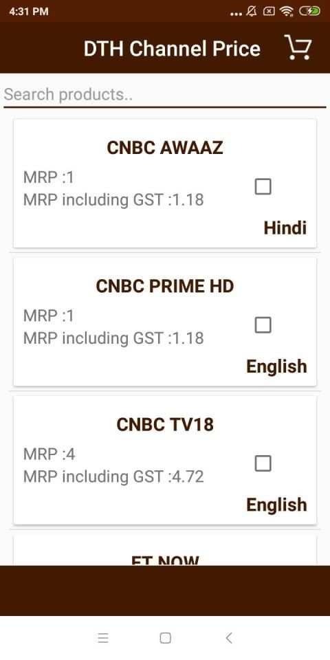 DTH TV Channel Price 2019 screenshot 5