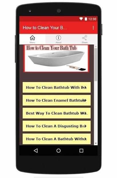 How to Clean Your Bath Tub screenshot 3