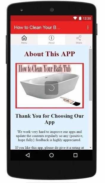 How to Clean Your Bath Tub screenshot 2