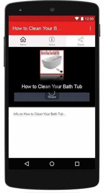 How to Clean Your Bath Tub screenshot 1