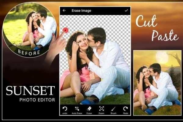 Sunset Photo Editor App स्क्रीनशॉट 8