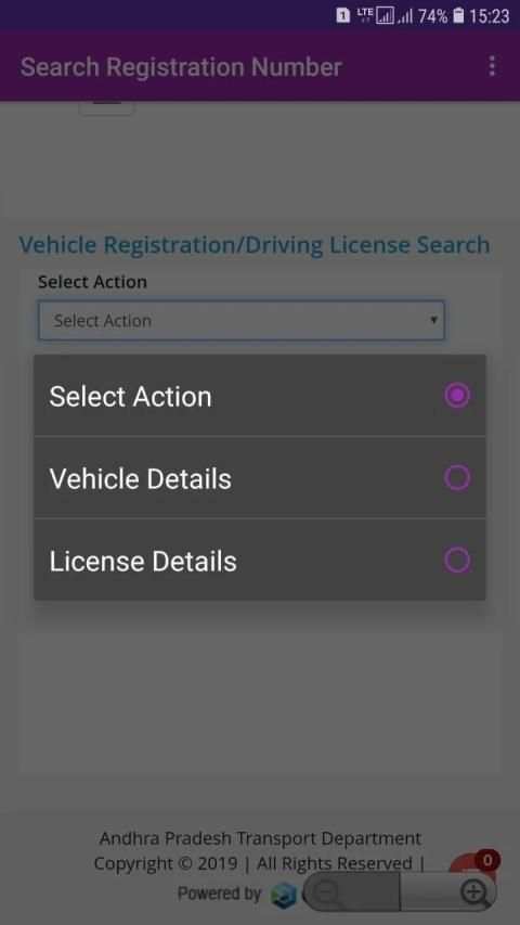 Andhra Pradesh RTA Services | AP RTO Online. स्क्रीनशॉट 4