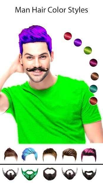 Man HairStyle Photo Editor स्क्रीनशॉट 2