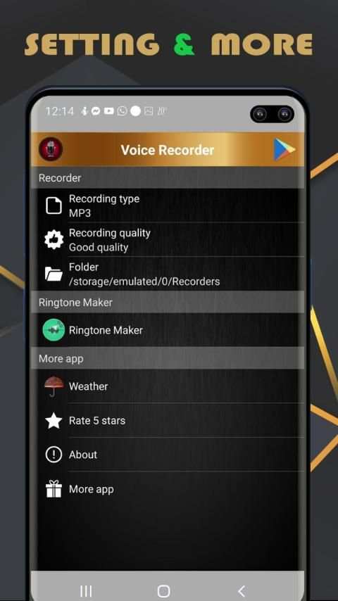 Voice Recorder Pro - Audio recorder स्क्रीनशॉट 8