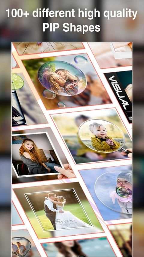 PIP Photo Editor स्क्रीनशॉट 8